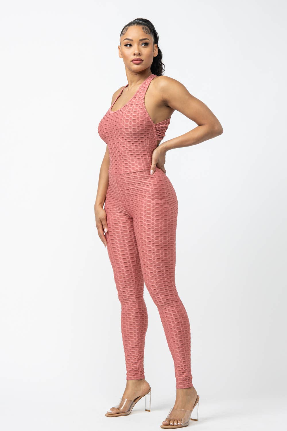 Julia by LoveJ – wholesale Jumpsuit - Dam – Ärmlös Cross tillbaka jumpsuit8