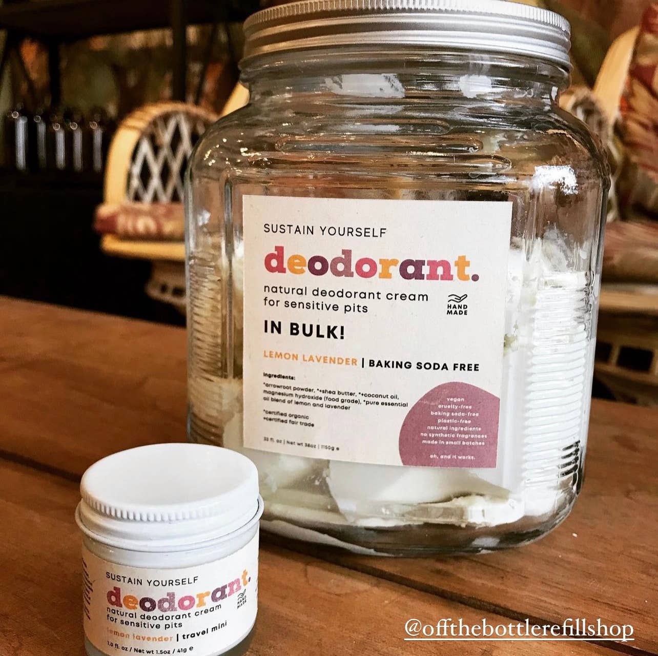 Sustain Yourself - Wholesale Deodorant - Unisex - Bulk Deodorant Refill1