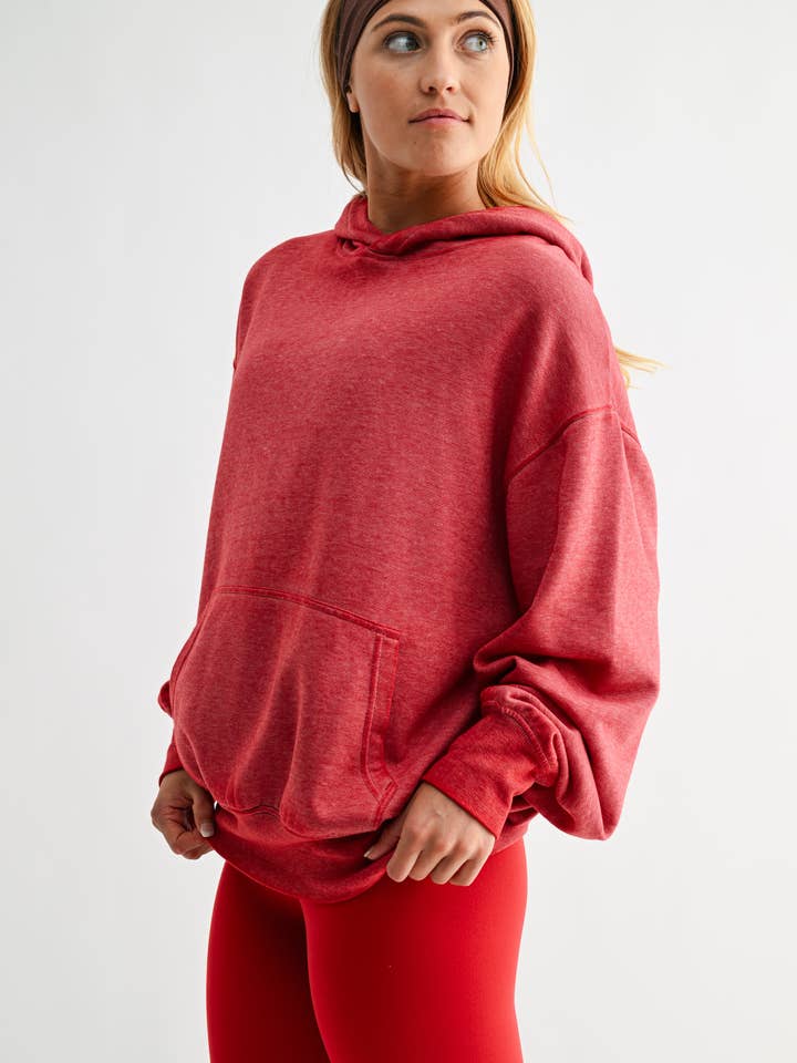 Mono B - Wholesale Hoodie - Women's - Burnout Bliss Fleece Hoodie22
