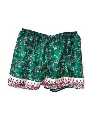 Ganesh Himal Trading - Wholesale Shorts - Women's - Recycled Silk Shorts 1