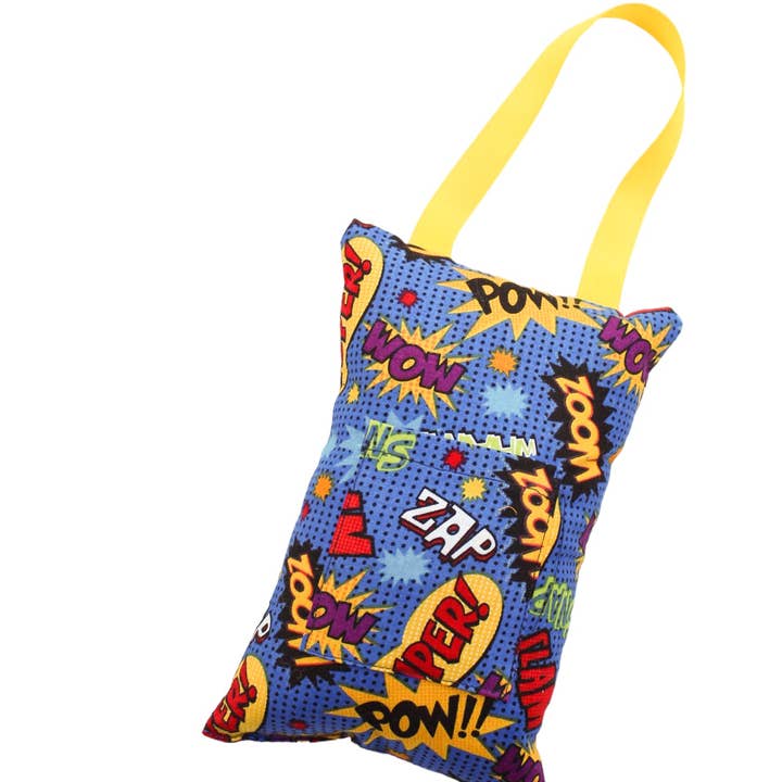 Coussin de Fée des Dents et Porte-Monnaie Imprimé Superhéros I The Enchanted Magnolia pour la vente par The Enchanted Magnolia