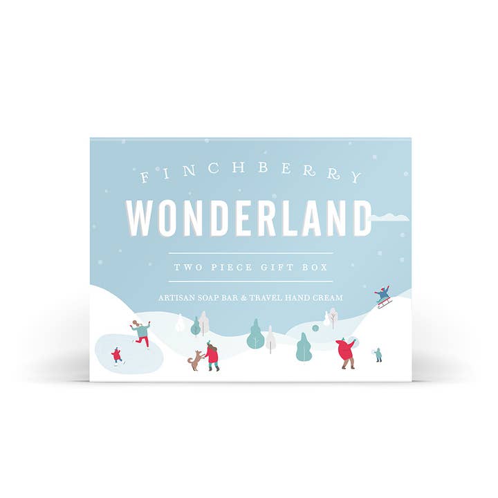 FinchBerry - Wholesale Bath & Body Set - Wonderland 2 Pc Stocking Stuffers Bath & Body Gift Set