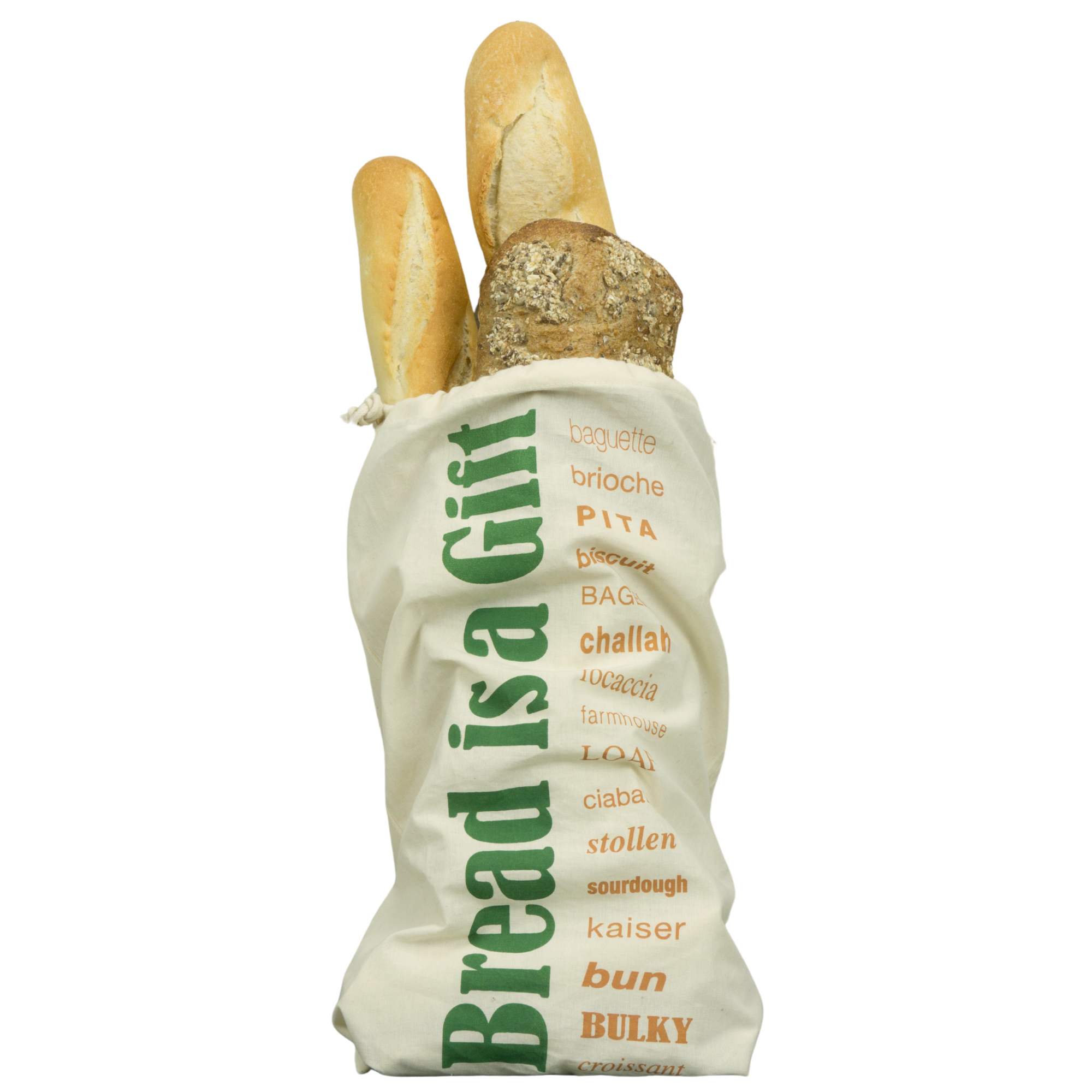 ECOBAGS - Wholesale Food Storage Wrap/Bag - Organic Cotton Reusable Bread Bag2