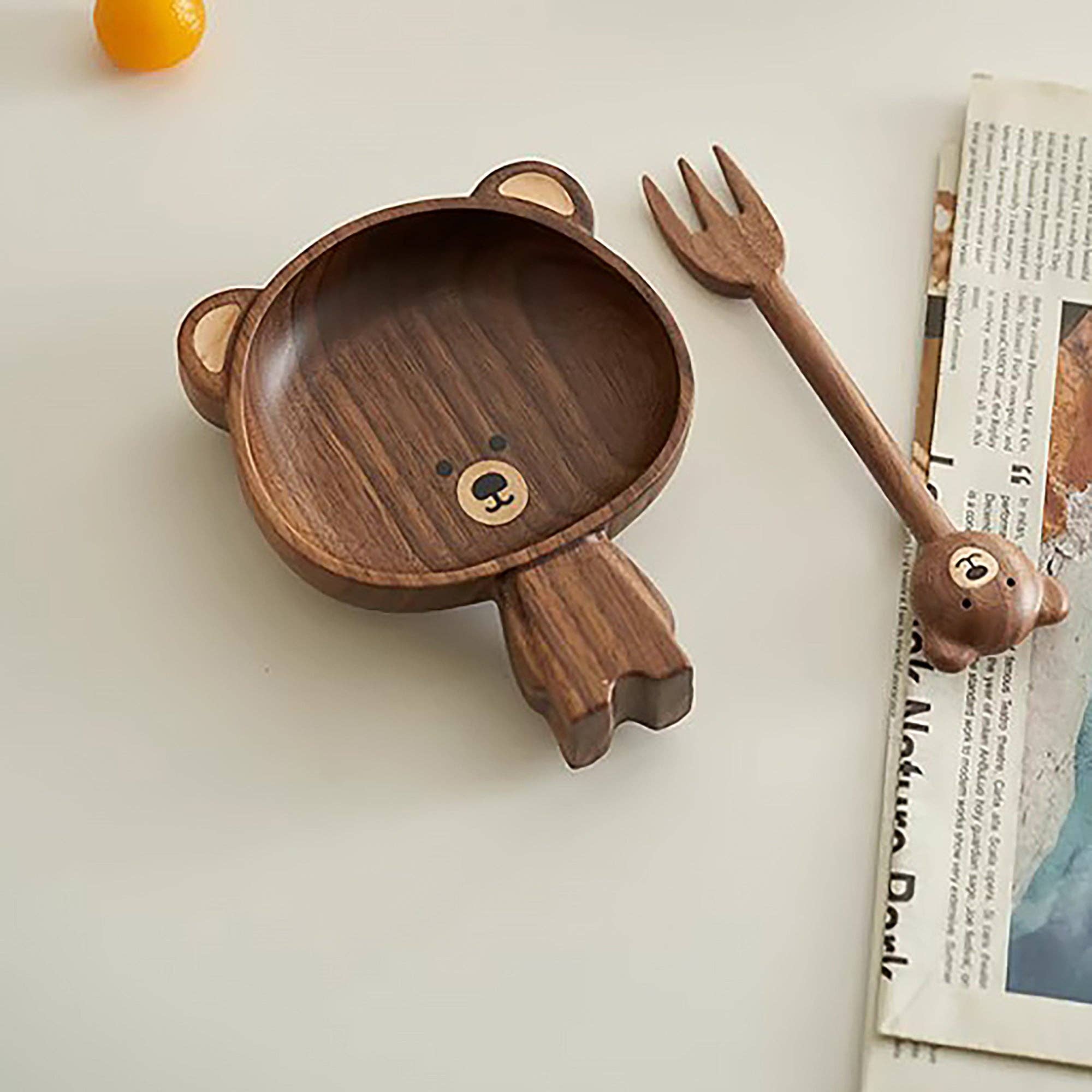 MinoCraft - Wholesale Serving Utensil - Handmade walnut tableware8