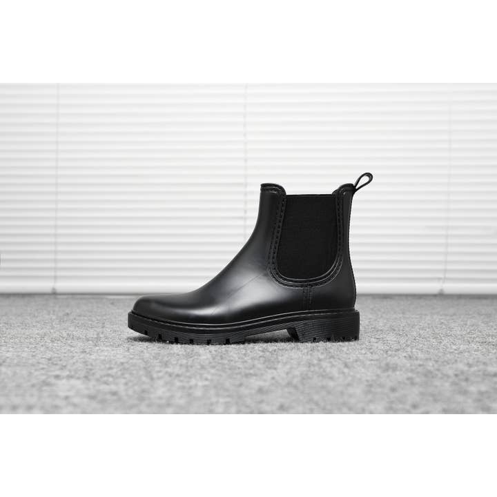 Top Staka - Wholesale Rain Boots - Women's - BG-593 Women Waterproof Ankle Chelsea Booties