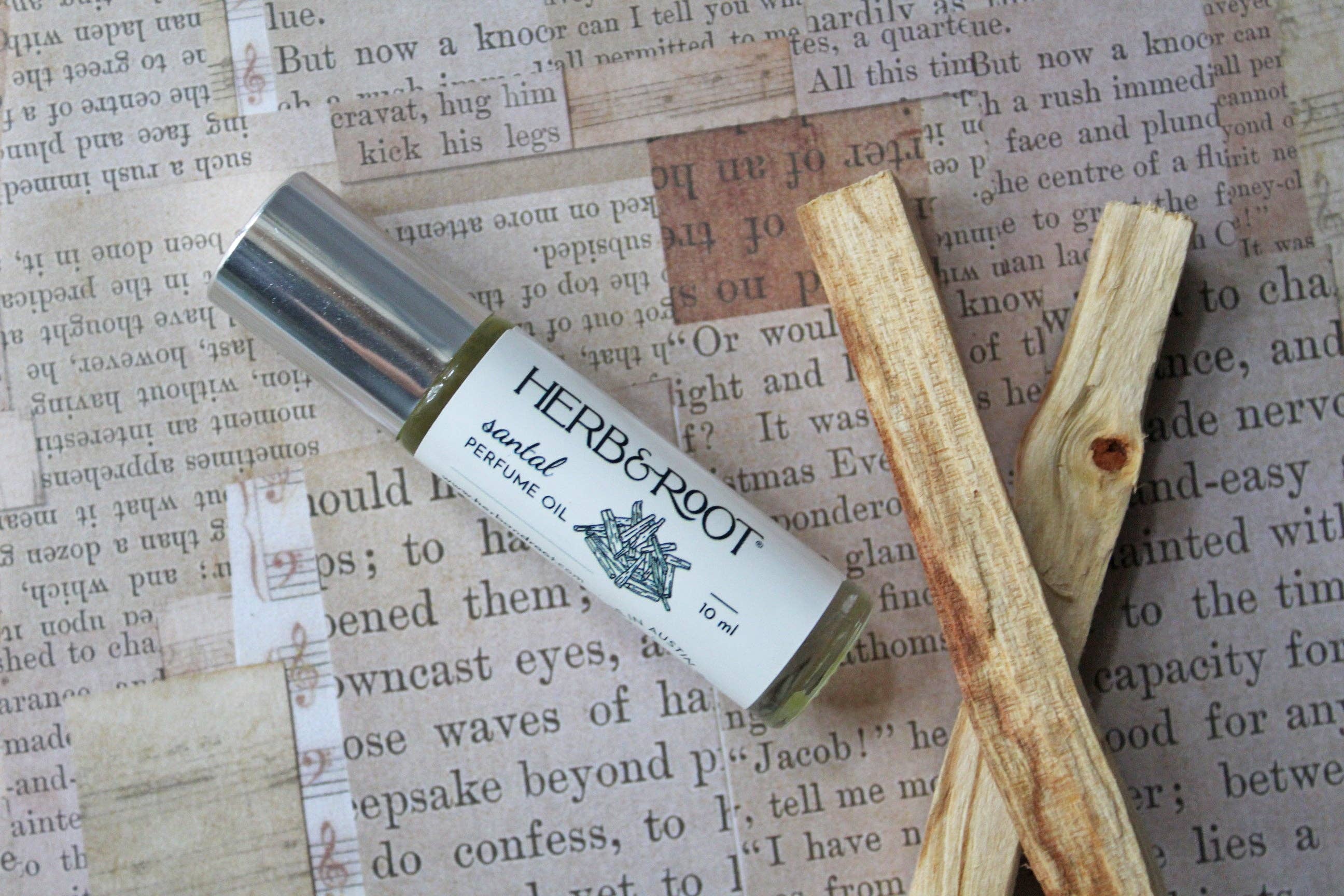 Herb & Root - Wholesale Roll-On Fragrance - Santal Perfume Oil- Cedar, Cardamom, Leather2