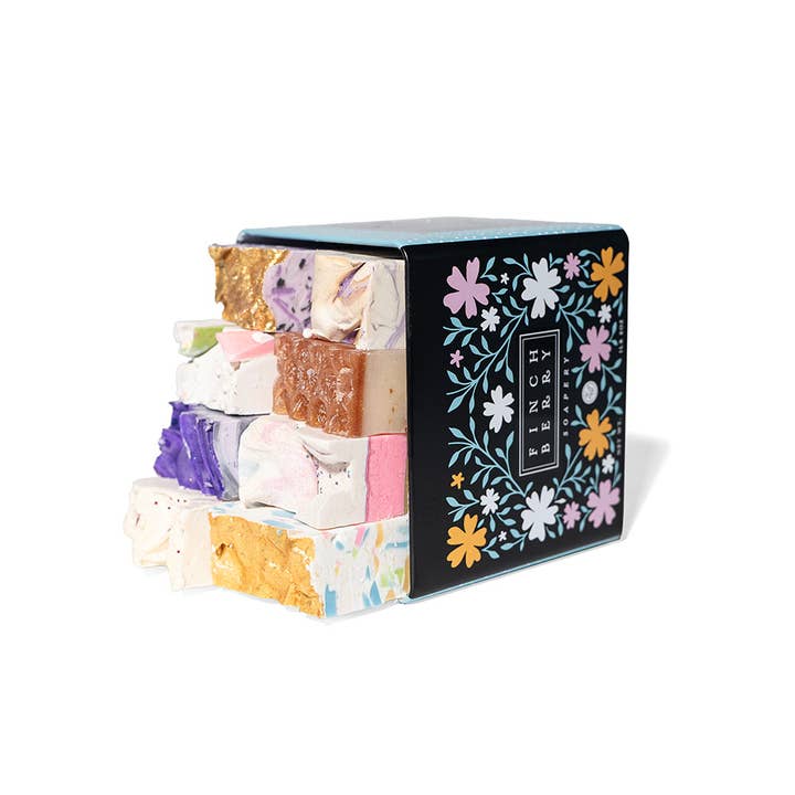 FinchBerry - Wholesale Retailer Sample - Beauty & Wellness - 8 Pc Top Seller Sampler Tin Soap Variety Pack1