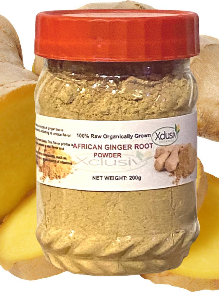 100% Ginger Root Powder Organic - African Ginger Powder for wholesale by XCLUSIV ORGANICS