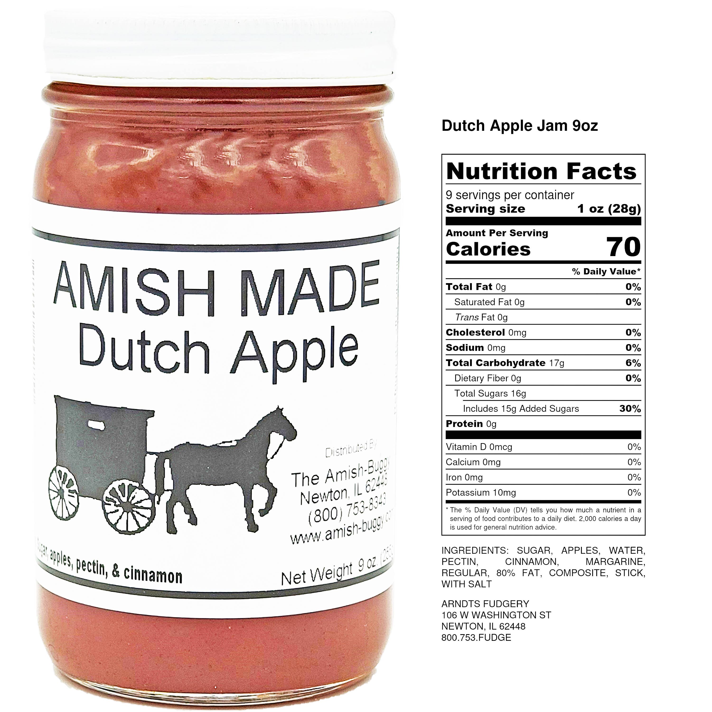 Arndt's Fudgery LLC - Wholesale Jam/Jelly - Amish made Jam and Jellies - 8 oz.9