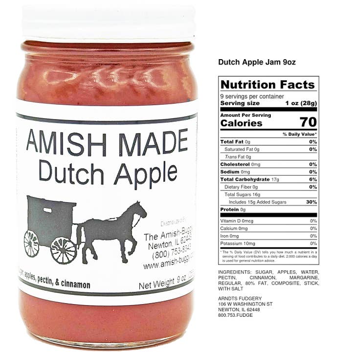 Arndt's Fudgery LLC - Wholesale Jam/Jelly - Amish made Jam and Jellies - 8 oz.9