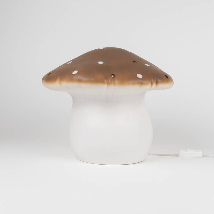 Grande lampe à champignons en chocolat avec bouchon pour la vente par Egmont