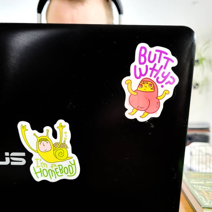 Chika Ando Illustration - Wholesale Phone & Laptop Stickers - Fudge Censorship Sticker4