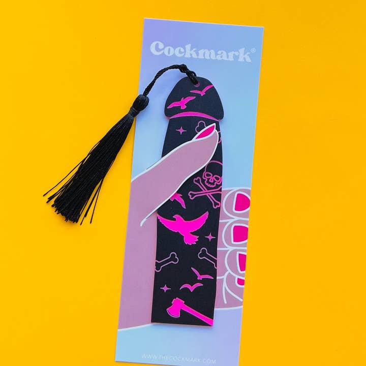 Cockmark - Wholesale Bookmark - Blackbird Cockmark Bookmark