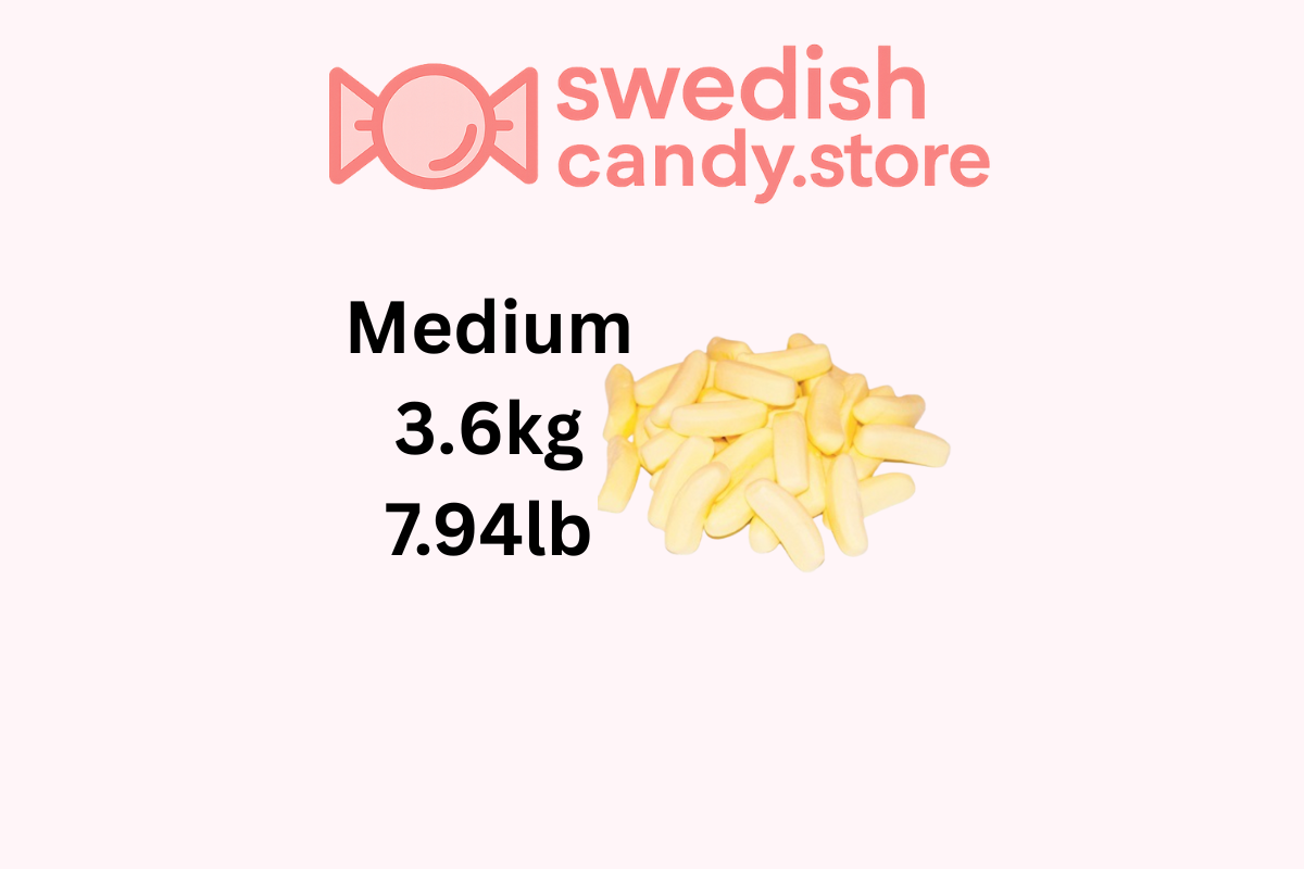 Swedish Candy.Store - Swedish Candy – wholesale Gummy – Svenskt godis-skum banan1