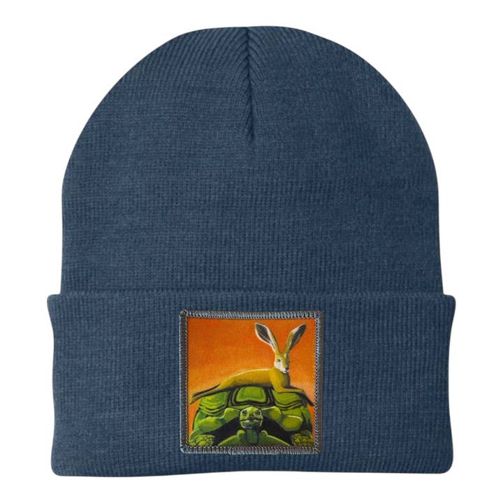The Tortoise By a Hare Beanie for wholesale by FLYN