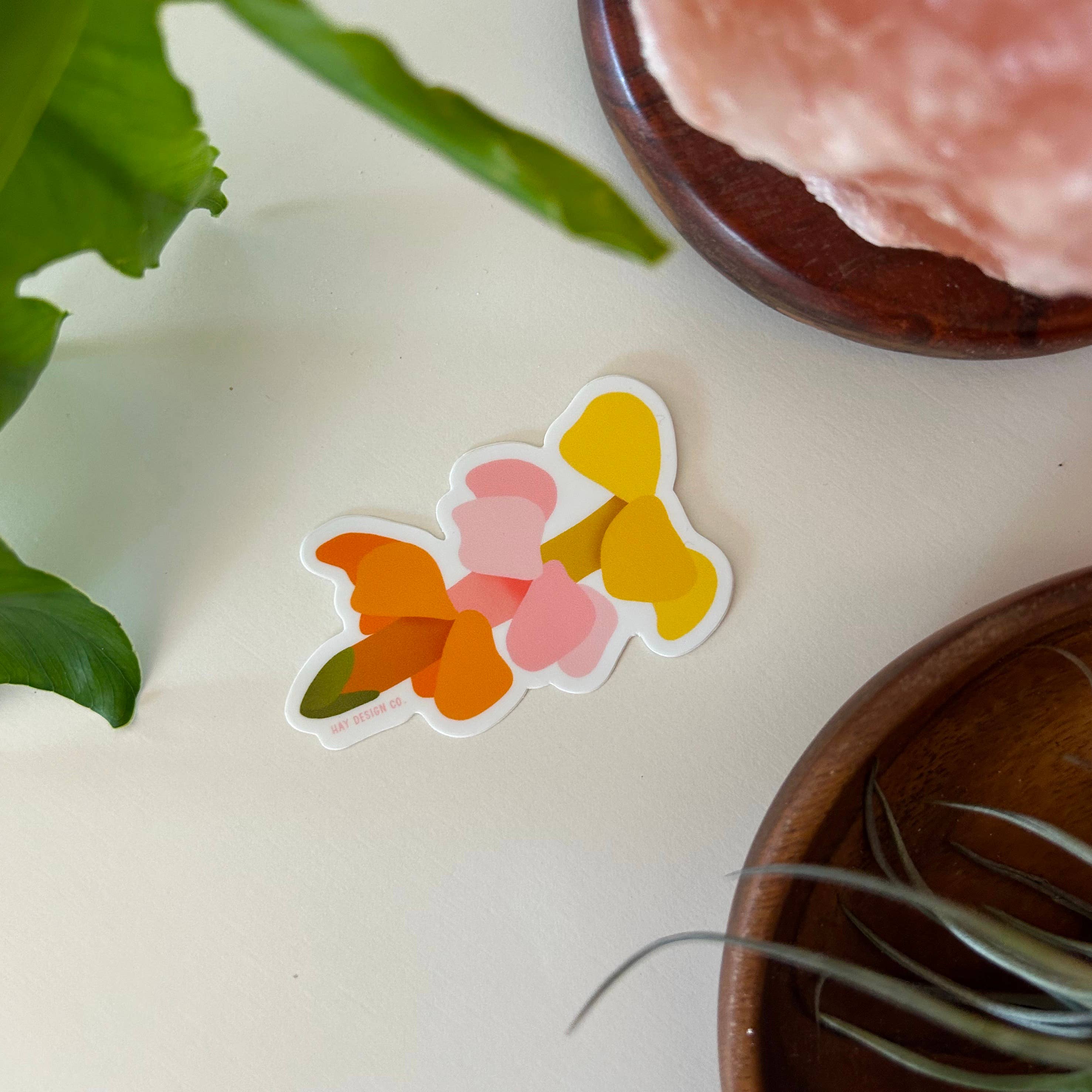 Hay Design Co. - Wholesale Sticker - Puakenikeni Hawaiian Lei Flower Sticker3