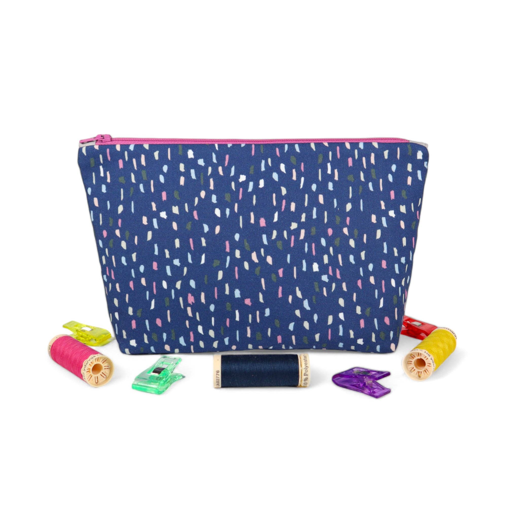 Crosscut Sewing Co. - Wholesale Craft Sewing Kit - Zipper Pouch Sewing Kit - Sewing Project Kit with Fabric for Beginners52