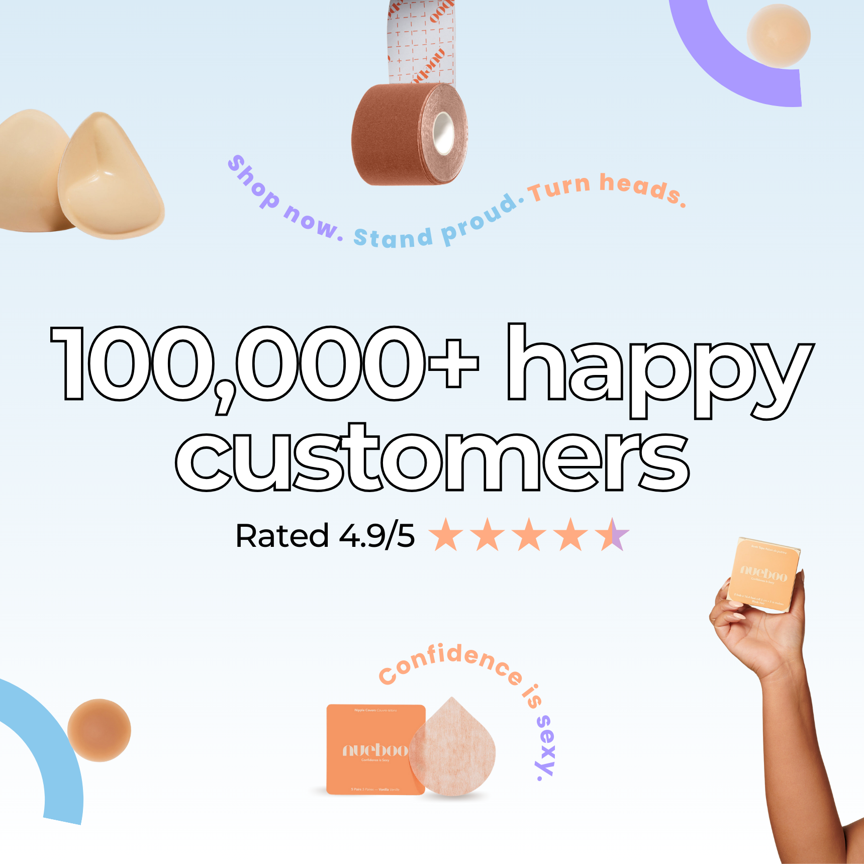 Nueboo - Wholesale Fashion/Breast Tape - Women's - Nueboo Boob Tape9