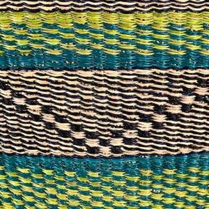 African Market Baskets - Wholesale Grocery/Shopping Bag - African Bolga Baskets : Thick Rim Tote (G-136)2