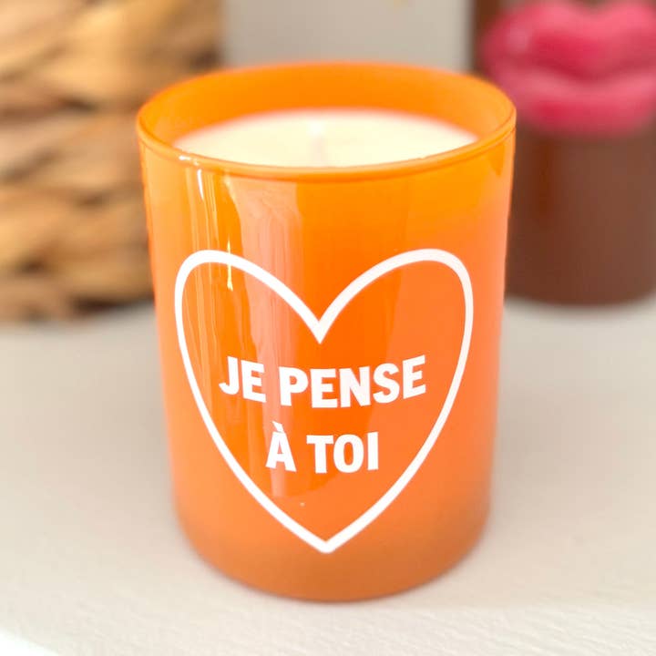 CANDLE I THINK OF YOU for wholesale by LE COMPTOIR DE LOULOU