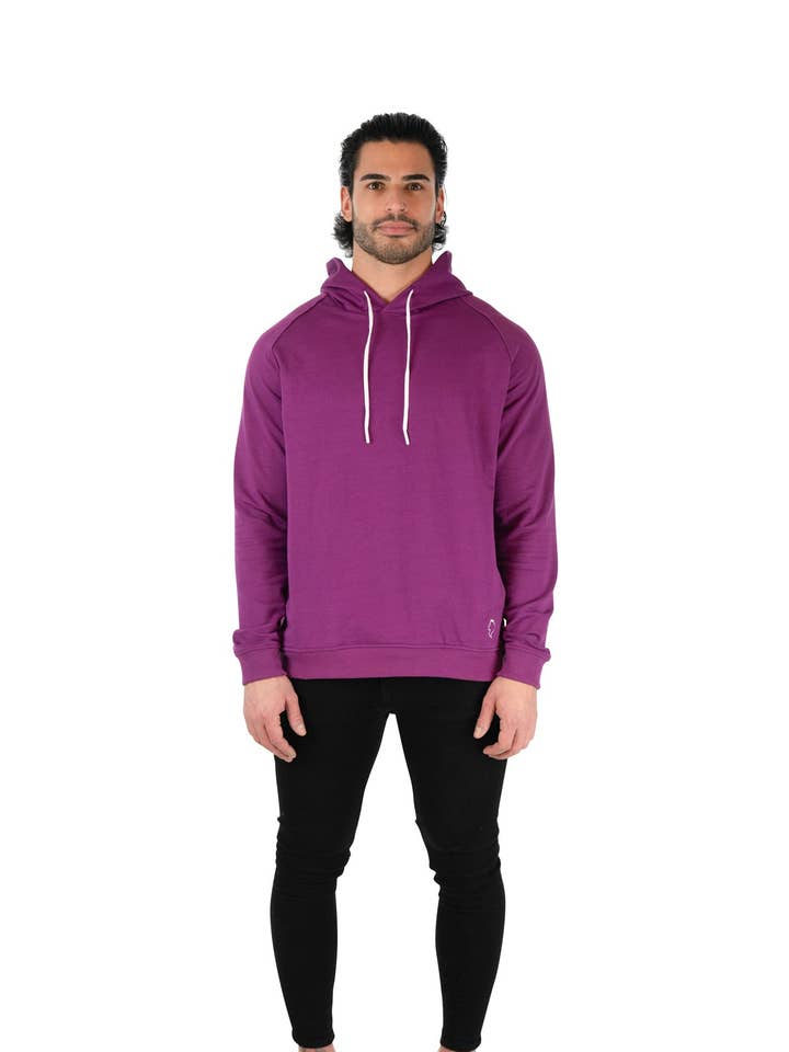 Opulent Hoodie | Mauve for wholesale by ANAX Fashion