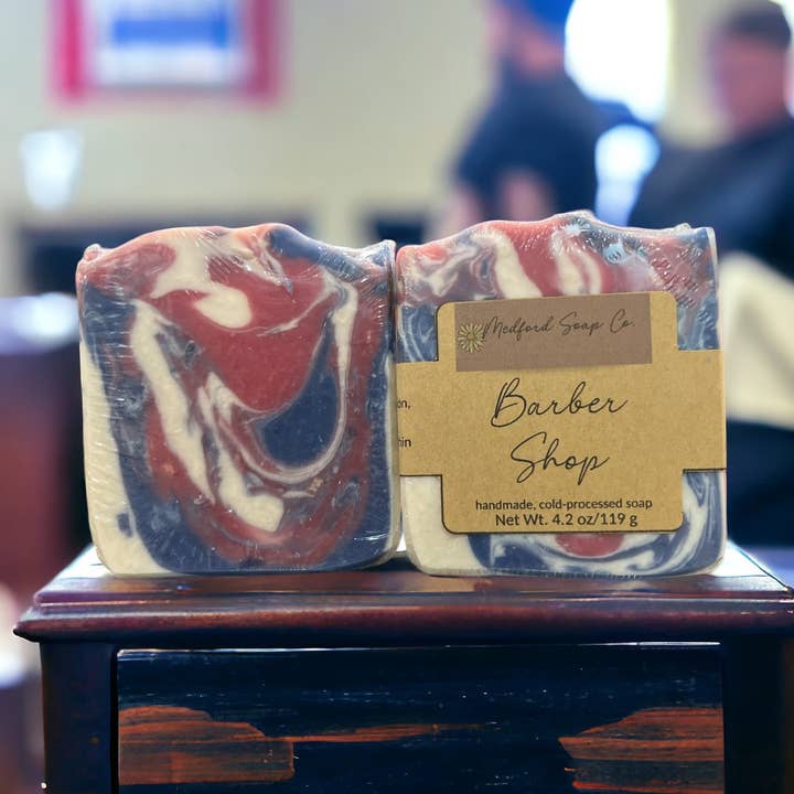 Barber Shop for wholesale by Medford Soap Company