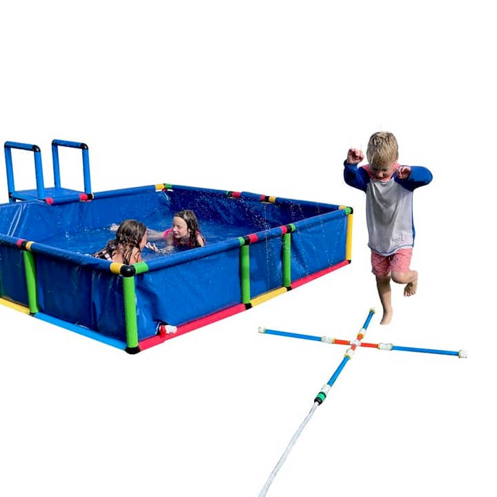 Funphix – wholesale Bygg en leksak - Barn – Funphix Build 'n' Splash byggbart pool- och lekset