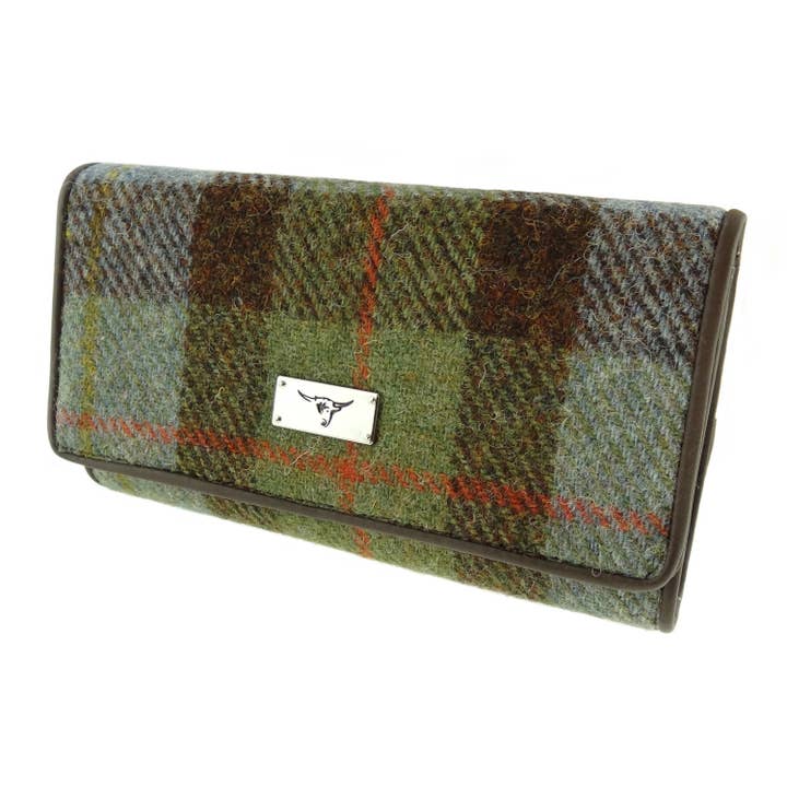 Sac à main Harris Tweed en tartan écossais pour femme pour la vente par Dublin Gift Company