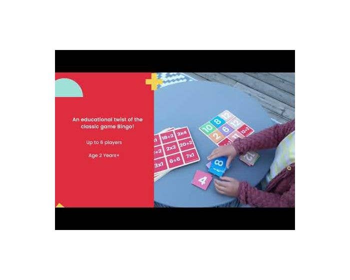 Bigjigs Toys - Vente Jeu de réflexion – enfant - Bingo mathématique - Multiplier et diviser1