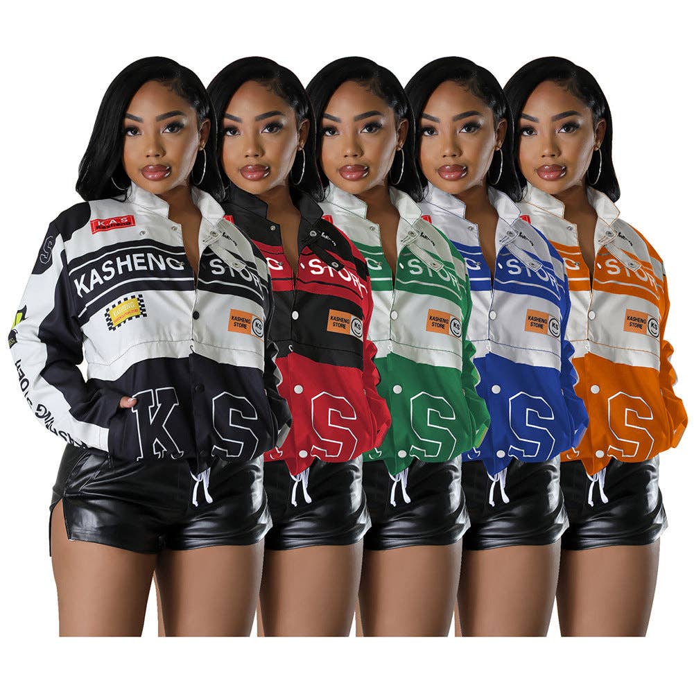 MB Fashion Wholesale - Wholesale Jacket - Women's - MB FAHION DETACHABLE MOTORCYCLE BUTTON UP JACKET 8221LY4