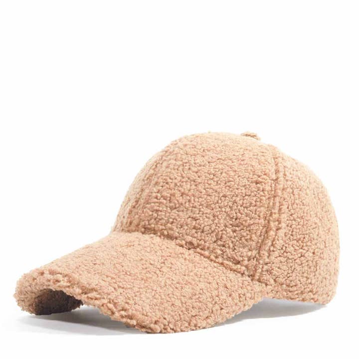 Wholesalesir - Wholesale Baseball Cap - Women's - Thick and Warm Lamb Wool Baseball Cap1