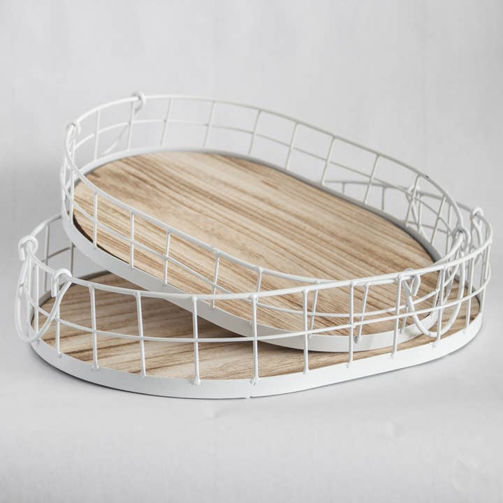 Decorative Tray – Wood Serving and Display Tray for wholesale by Porto Boutique
