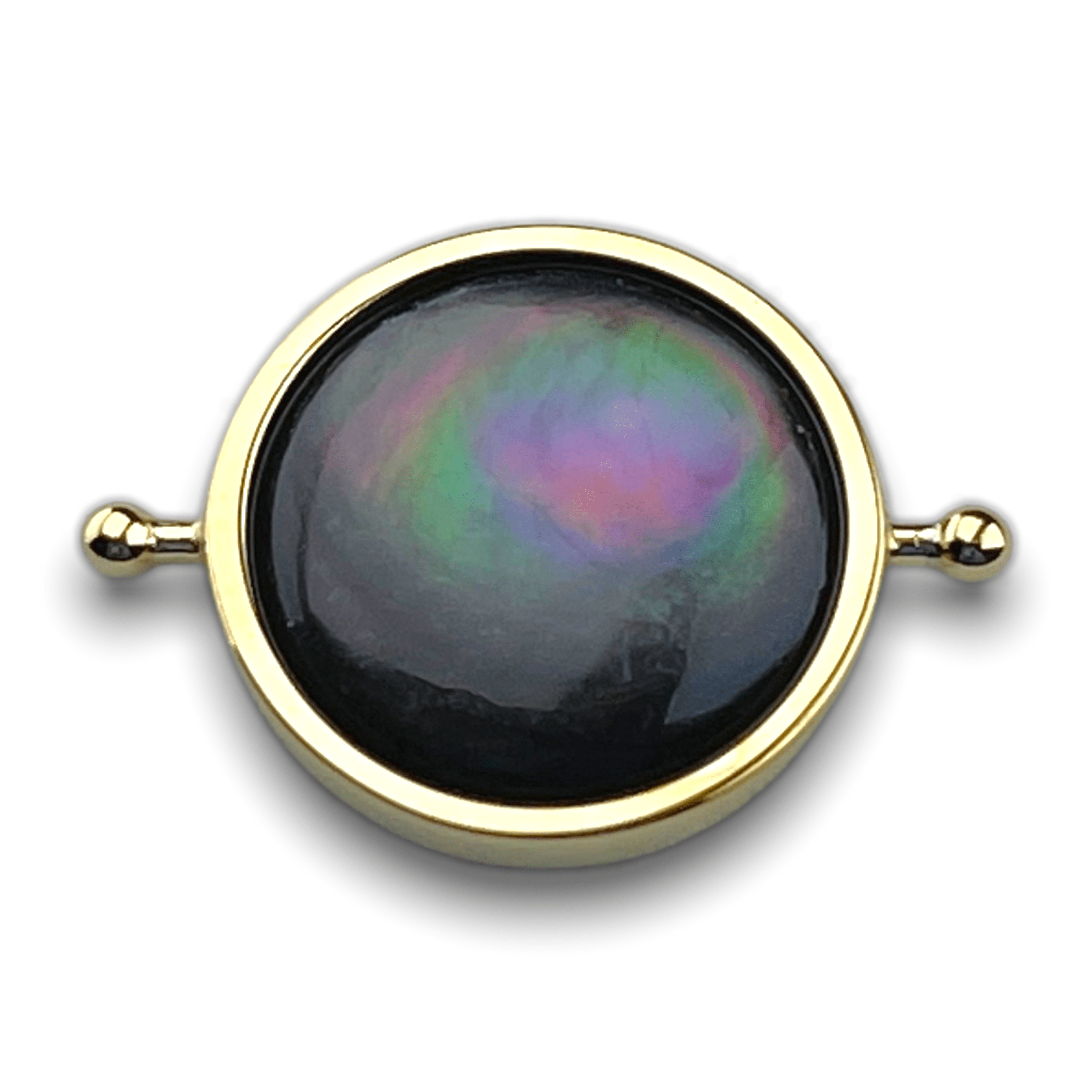 CONQUERing – wholesale Cocktail/Statement Ring – Grått skalkristallelement2