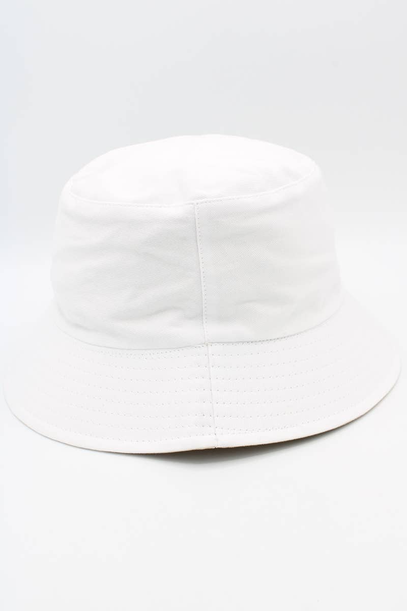 Hologramme Paris - Vendita all'ingrosso Cappello da pescatore - Donna - Bob reversibile in cotone bicolore3