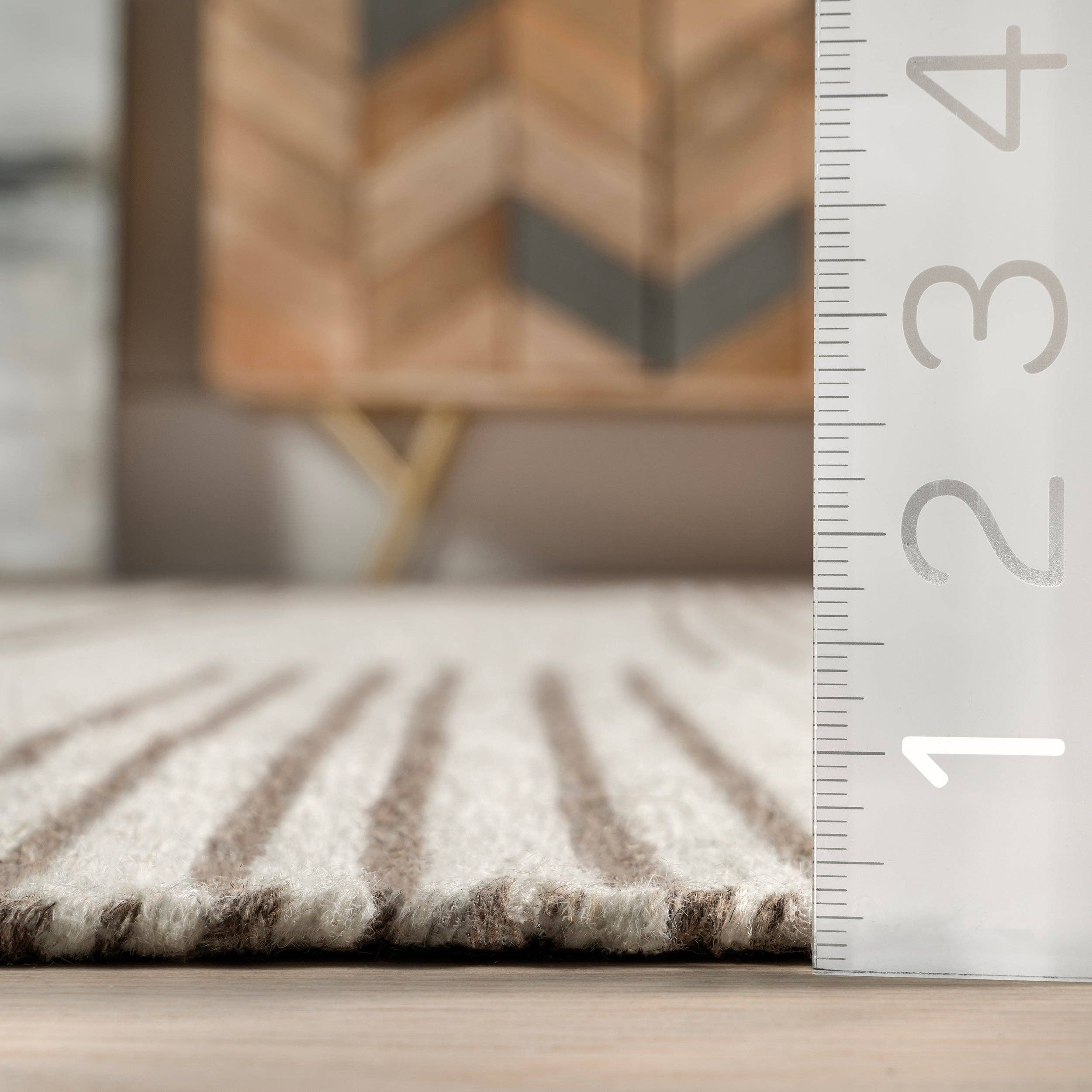 nuLOOM - Wholesale Area Rug - Birchwood Reversible Striped Wool Area Rug1