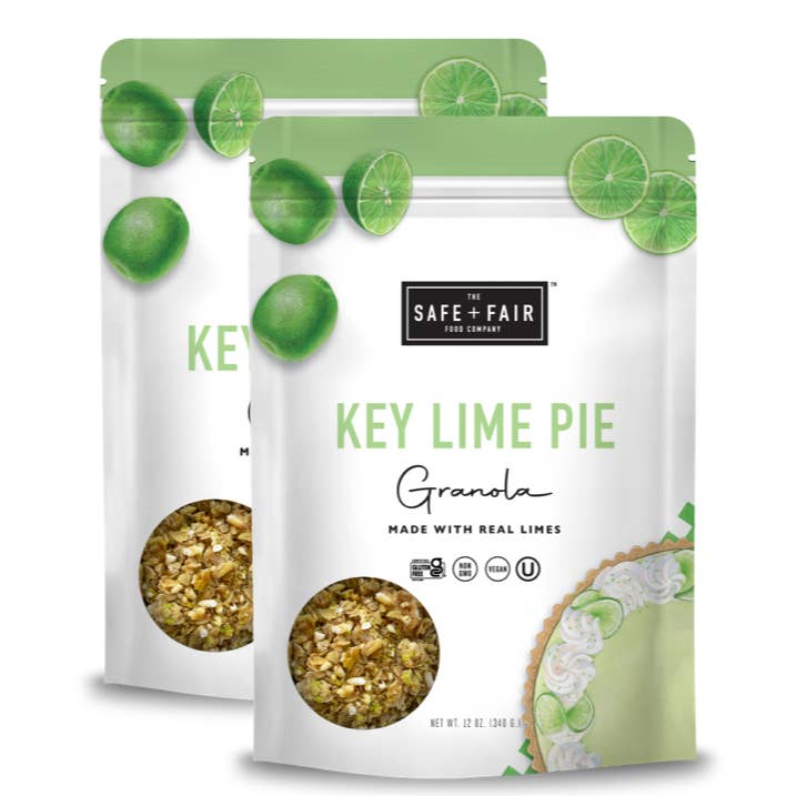 The Safe + Fair Food Company - Wholesale Granola - Key Lime Pie Granola Pack0