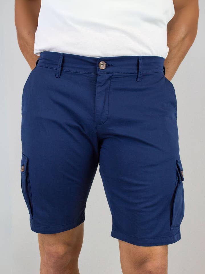 Cargo ink-type Bermuda shorts for men for wholesale by Patadegayo
