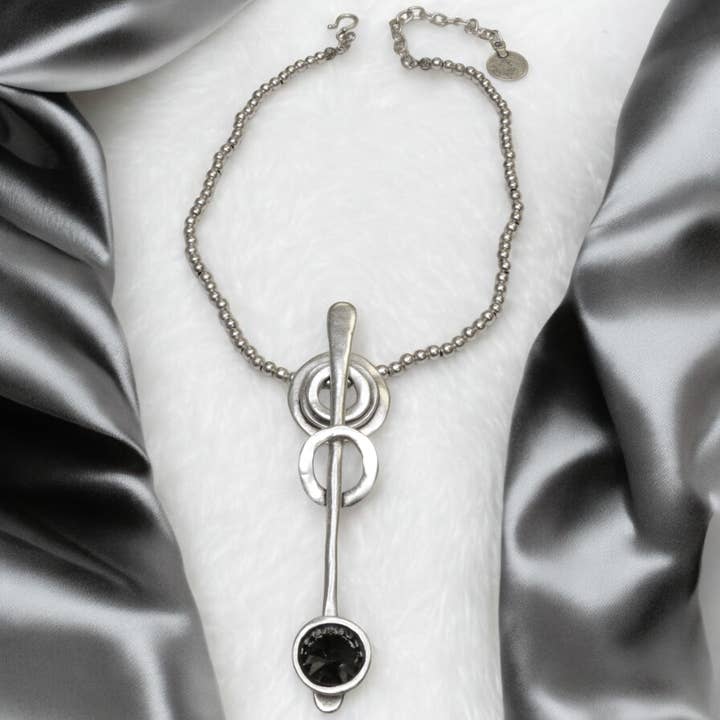 Item # 1559-75G - Pewter Necklace for wholesale by The Ancient Bazaar Jewelry & Accessories