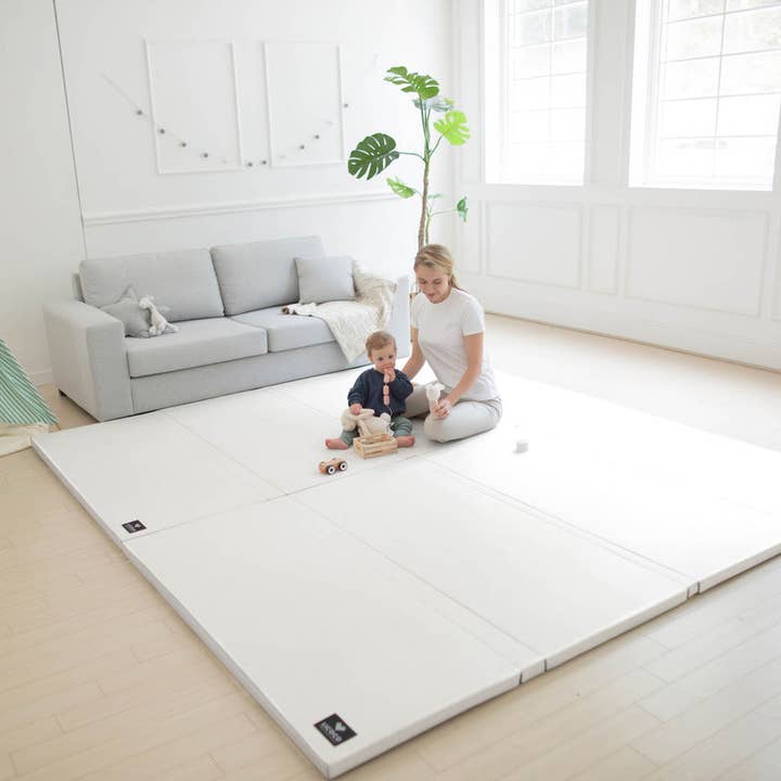 GGUMBI Licoco Tapis Roulant Propre Plus - Blanc Crème 200x140x4cm pour la vente par K-baby