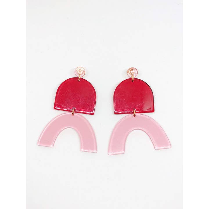 Acrílicos rosado y rojo para venta al por mayor de Finds Design