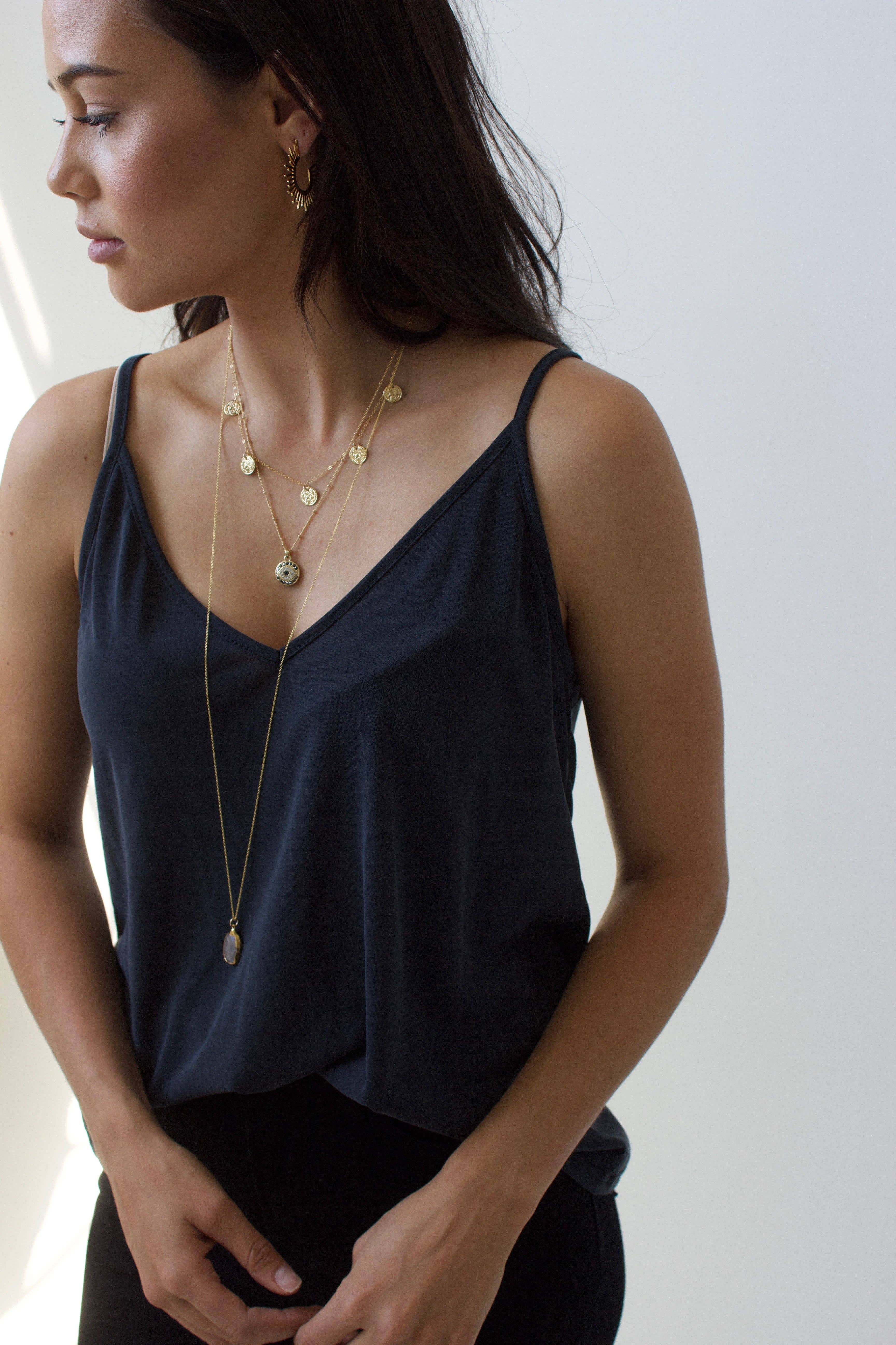 Katie Waltman Jewelry - Wholesale Hoop Earrings - SUN SILHOUETTE HOOPS4