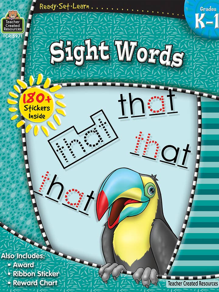 RSL: Sight Words (Gr. K–1) for wholesale by Teacher Created Resources