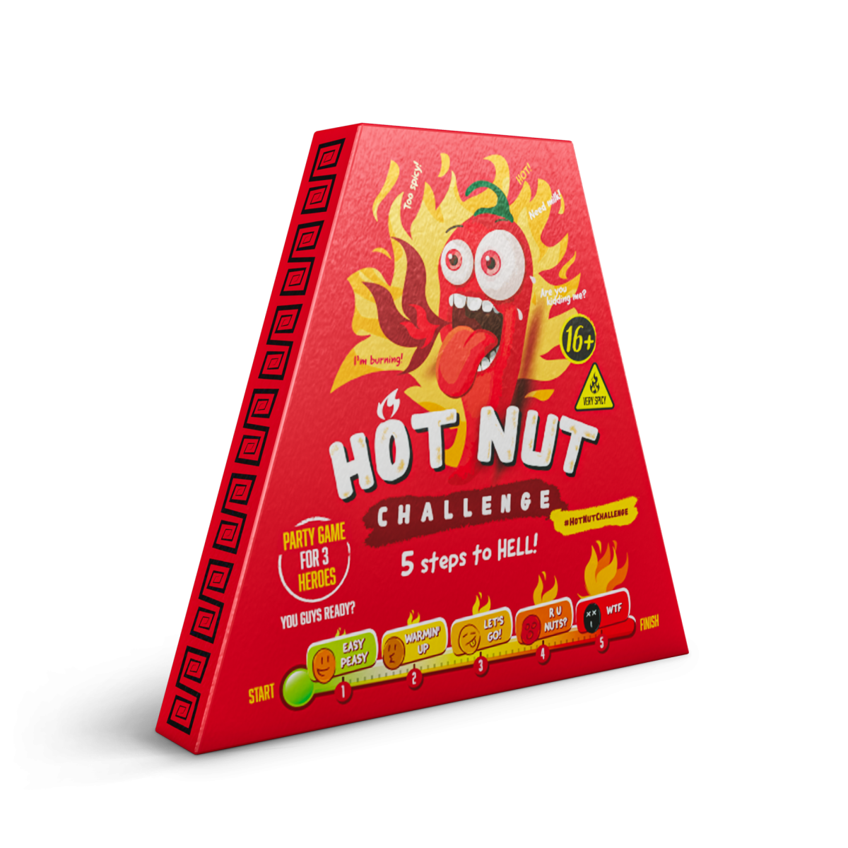 HOT-CHIP - Wholesale Chips - Hot Nut Challenge 24g5