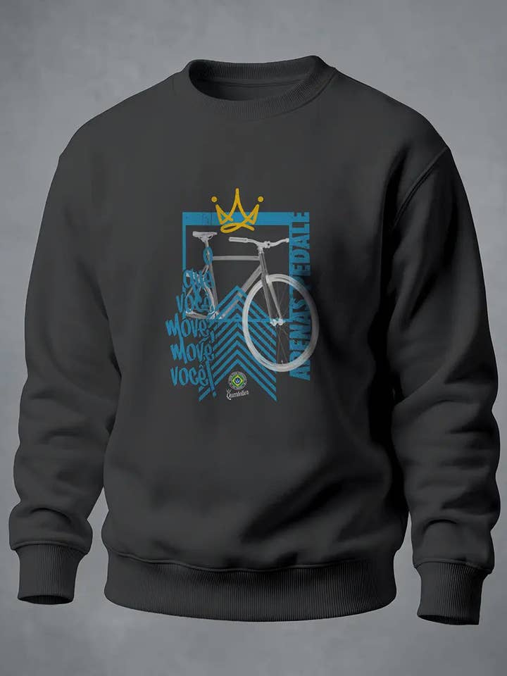 Sweatshirt What you move, moves you for wholesale by Quartelier