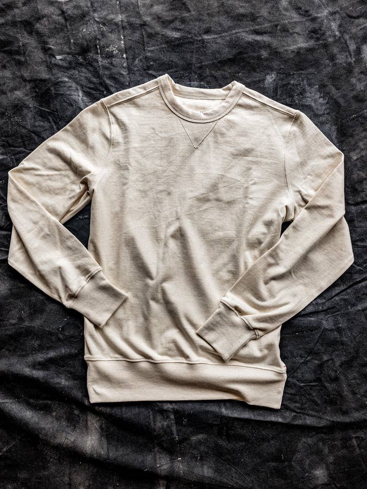 Natural Stinson Pullover | 12oz Rugby Jersey 100% cotton for wholesale on Faire1