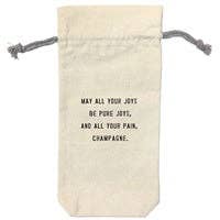 Sugarboo & Co - Wholesale Wine Gift Bag - Wine Bag - May All Your Joys