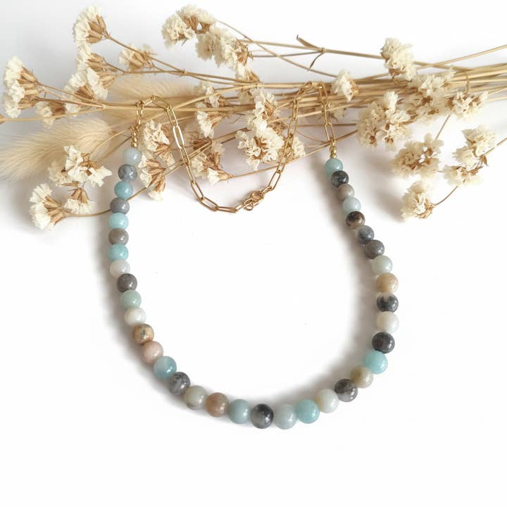 Amazonitsten Halsband för wholesale av Produtos Namasté