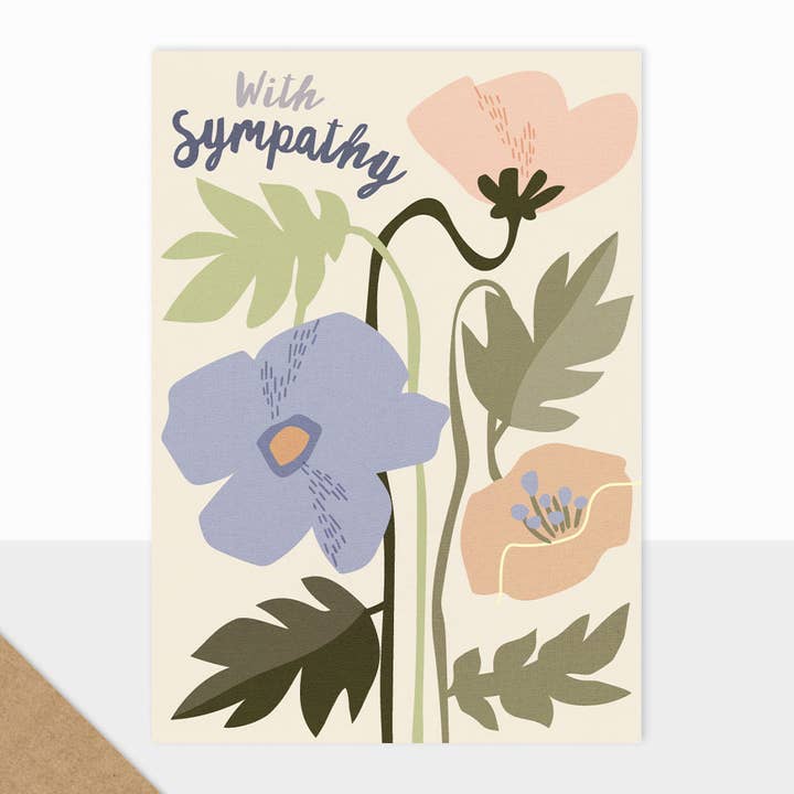 Bloom - With Sympathy for wholesale by Laura Darrington Design Ltd