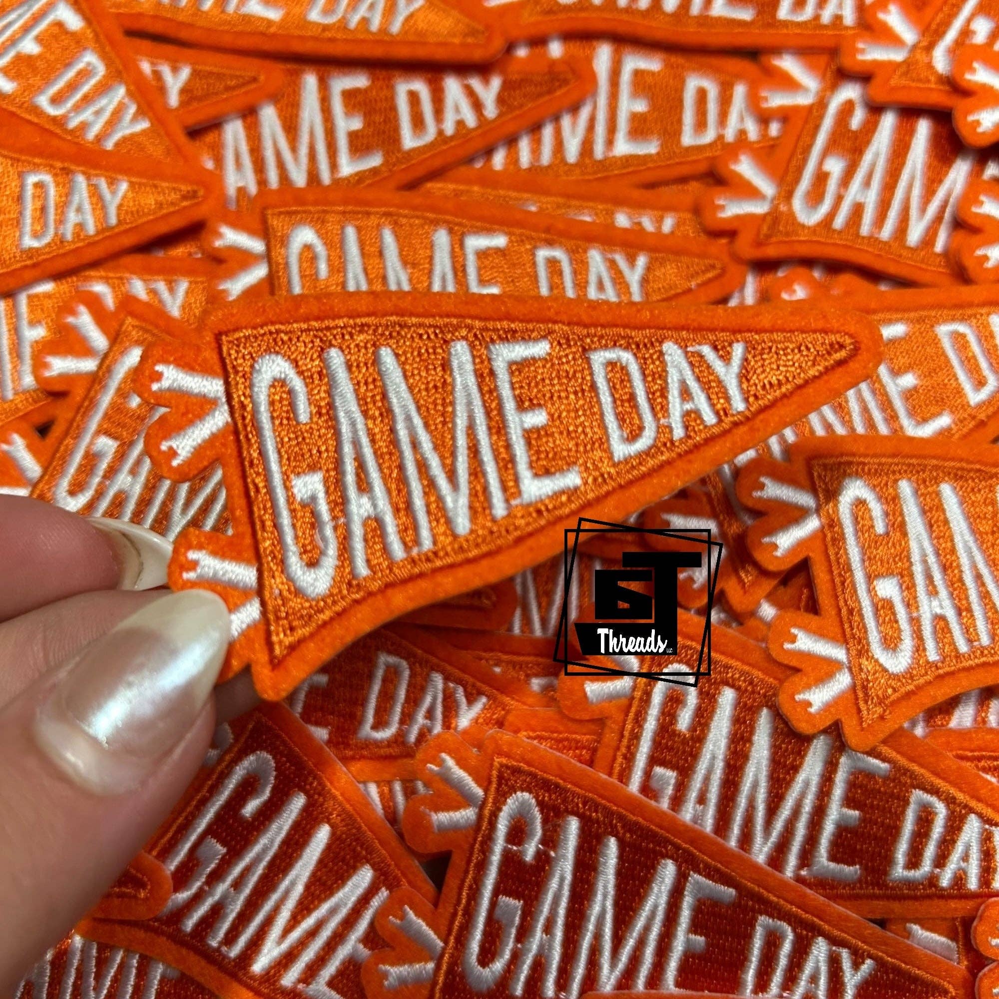 6j Threads LLC - Wholesale Patch - Game Day Pennants....Cap Patches2