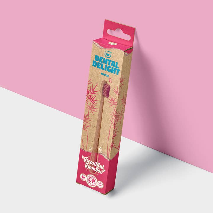 Beautiful Bamboo Rosa | Escova de Dentes Sustentável de Bambu por atacado de Friends of Dents GmbH